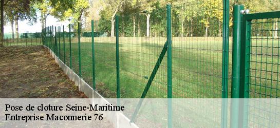 Pose de cloture Seine-Maritime 