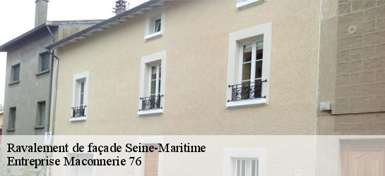 Ravalement de façade Seine-Maritime 