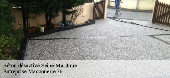 Béton désactivé Seine-Maritime 