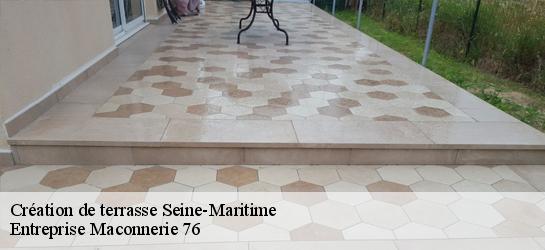 Création de terrasse Seine-Maritime 