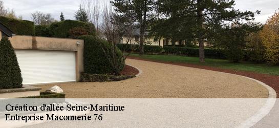 Création d'allée Seine-Maritime 