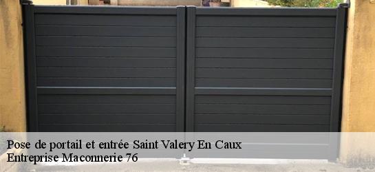 Pose de portail et entrée 76460