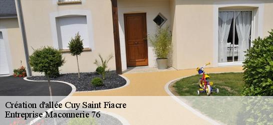 Création d'allée 76220