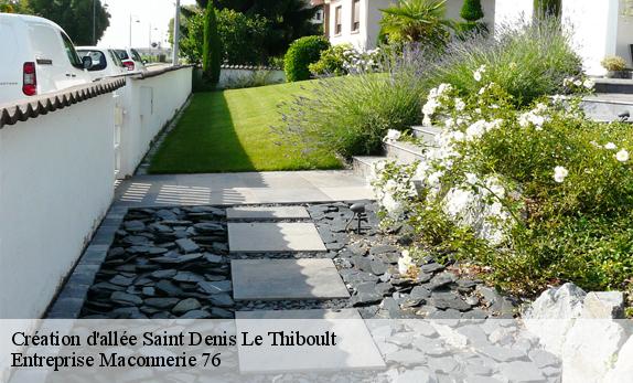 Création d'allée  saint-denis-le-thiboult-76116 Entreprise Maconnerie 76