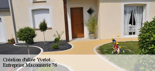 Création d'allée  76190