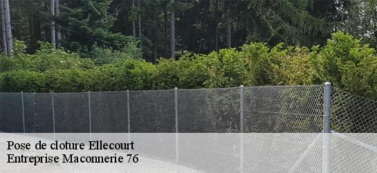 Pose de cloture 76390