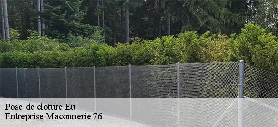 Pose de cloture  76260