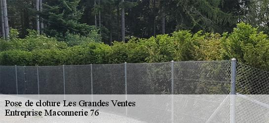 Pose de cloture  76950