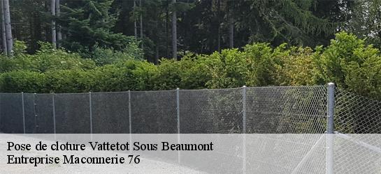Pose de cloture  76110