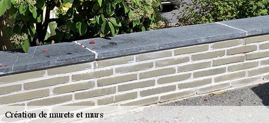 Création de murets et murs  76640