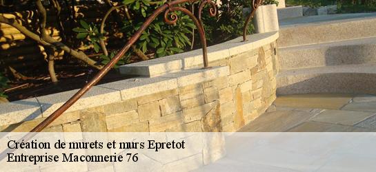 Création de murets et murs  76430