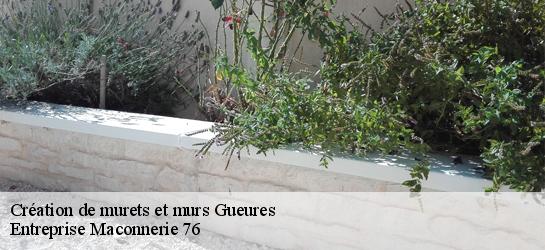 Création de murets et murs  76730