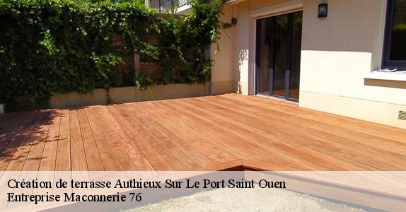 Création de terrasse  authieux-sur-le-port-saint-ouen-76520 Entreprise Maconnerie 76