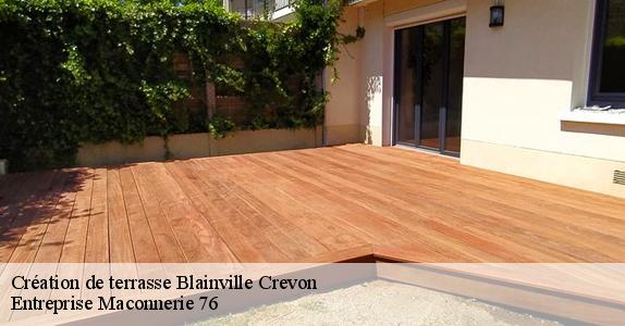 Création de terrasse  blainville-crevon-76116 Entreprise Maconnerie 76