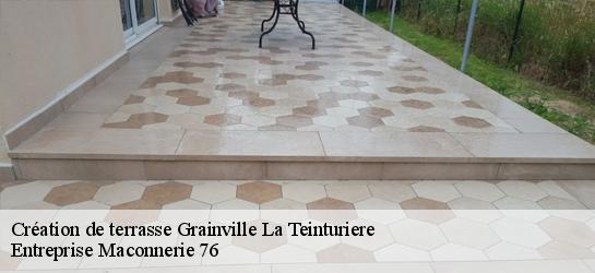 Création de terrasse  76450