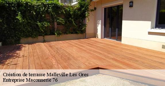 Création de terrasse  malleville-les-gres-76450 Entreprise Maconnerie 76