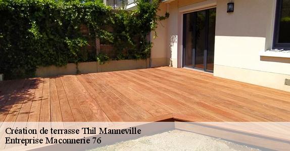 Création de terrasse  thil-manneville-76730 Entreprise Maconnerie 76